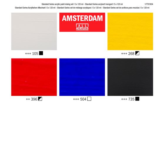 Talens AMSTERDAM Acrylic paint set "Mix"