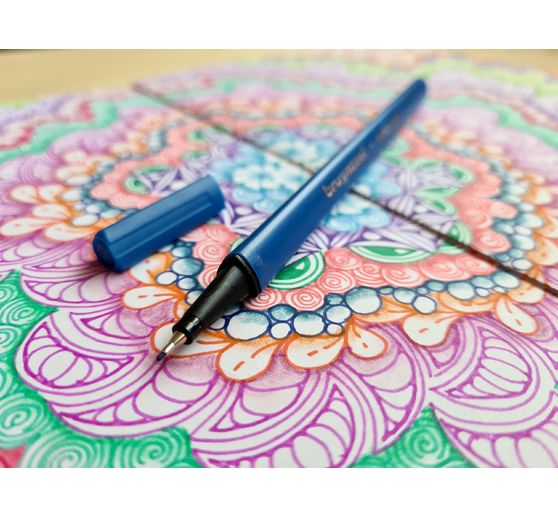 Bruynzeel Fineliners-set, 12 colours