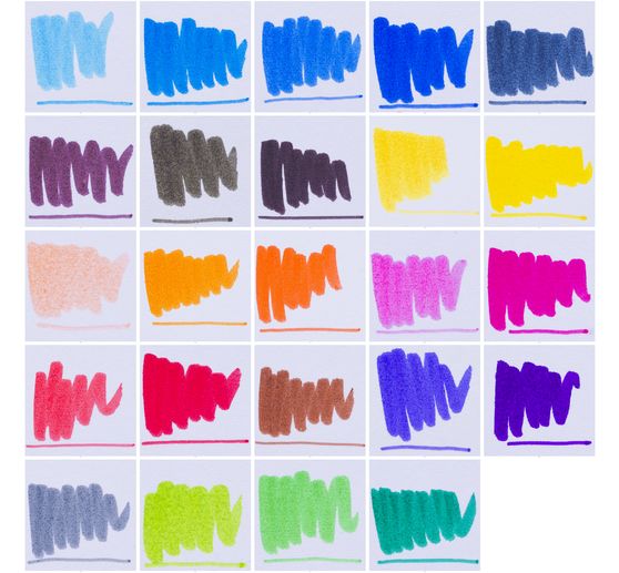 Ensemble Bruynzeel fineliner-24 couleurs