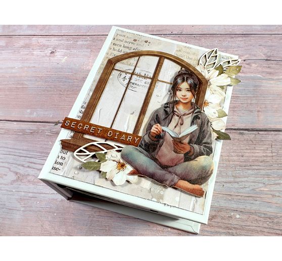 Bloc de papier scrapbooking « Secret Diary »