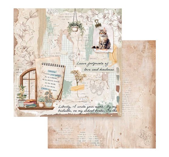 Bloc de papier scrapbooking « Secret Diary »