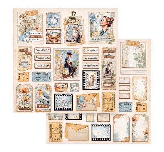 Bloc de papier scrapbooking « Secret Diary »