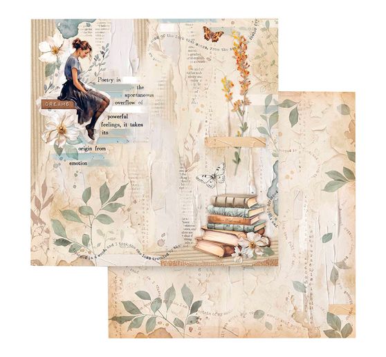 Bloc de papier scrapbooking « Secret Diary »