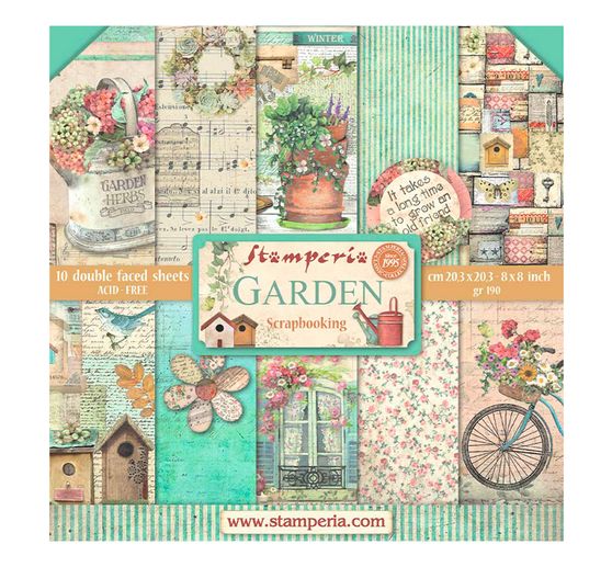 Scrapbooking Pad « Garden »