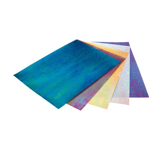 Assortiment de papier iridescent « Crispy Rainbow »