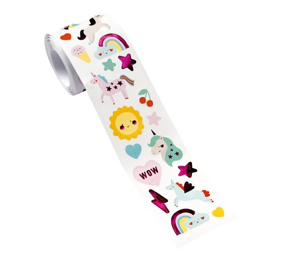 Rouleau de stickers « Unicorn »