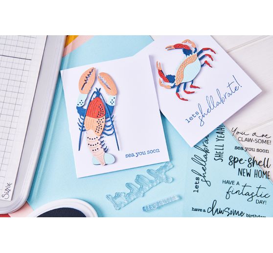 Sizzix Thinlits Punching template "Ocean Critters"