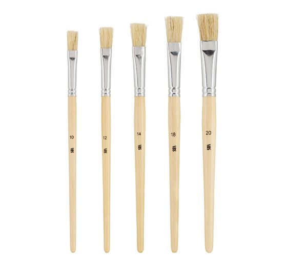 VBS Flat brush "NATURE", set of 5