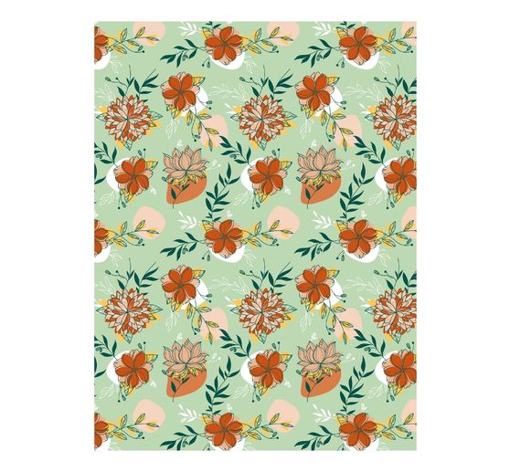 Papier Décopatch « Dahlia »
