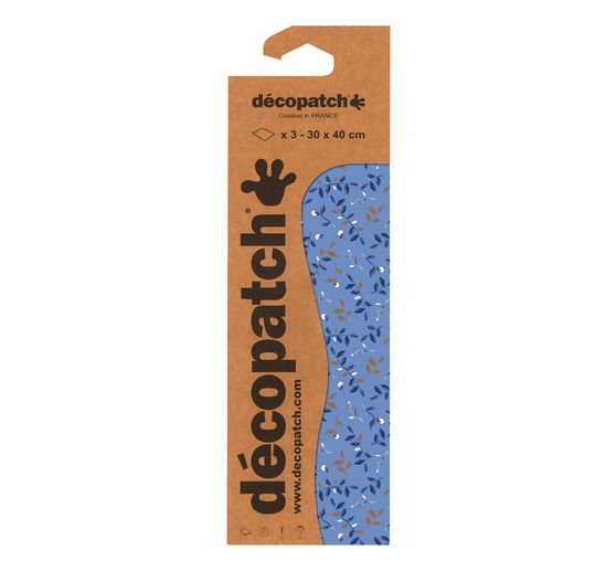Papier Décopatch « Branches de feuillage »
