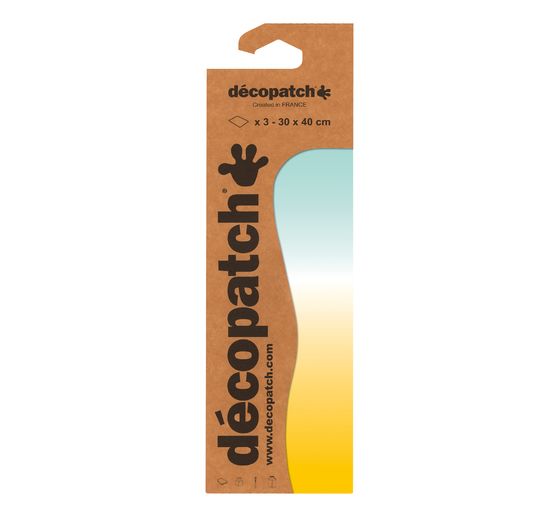 Papier Décopatch « Dégradé de couleurs »