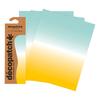 Papier Décopatch « Dégradé de couleurs »
