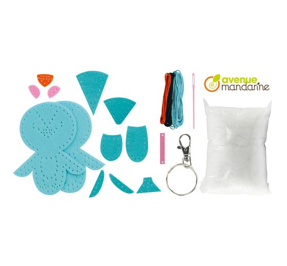 Kit de couture Avenue Mandarine « Mini Couz’IN – Nina l’oiseau »