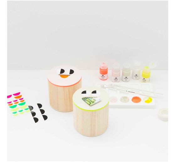 Tirelire en bois