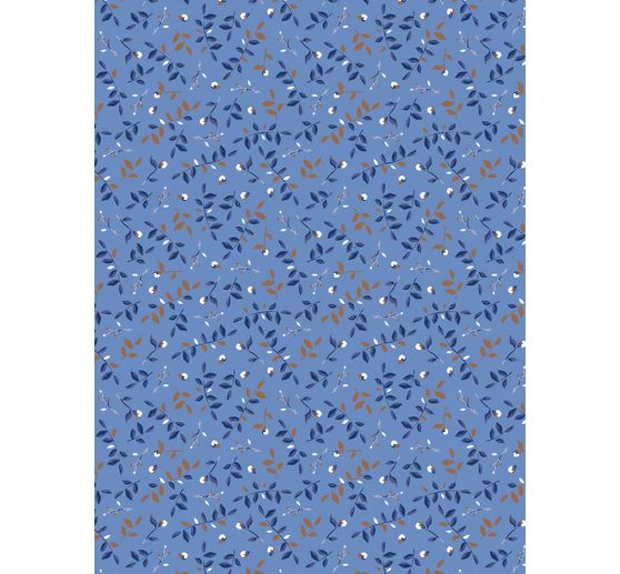 Décopatch Pocket Hot-Foil Collection Mix and Patch "Nature Royal Blue" (bleu royal)
