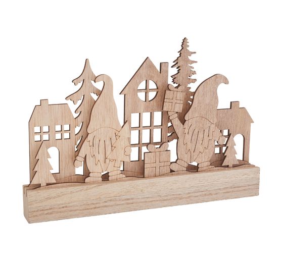 VBS Wooden building kit "Christmas gnomes", 3 parts