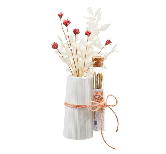 Moule en silicone « Vase haut à cannelures »