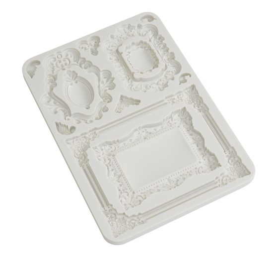 Moule en silicone « Brocante Antiques – Cadres »