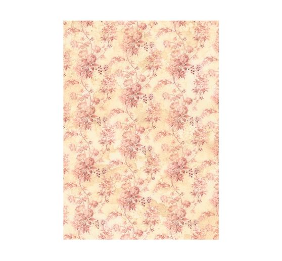 Soies de paille à motifs Backgrounds « Shabby Rose »