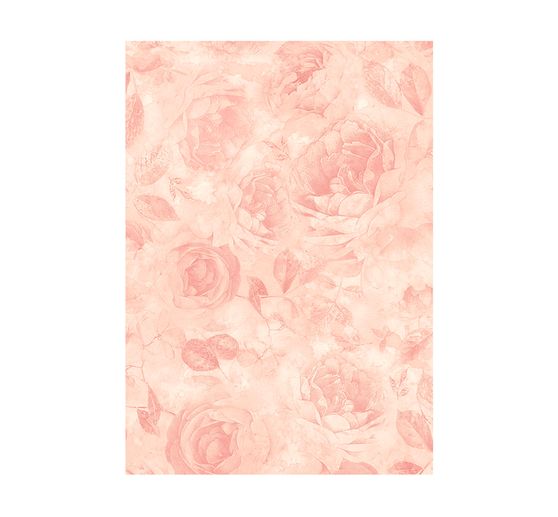 Soies de paille à motifs Backgrounds « Shabby Rose »