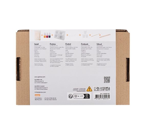 Kit créatif « Moulage de bougies »
