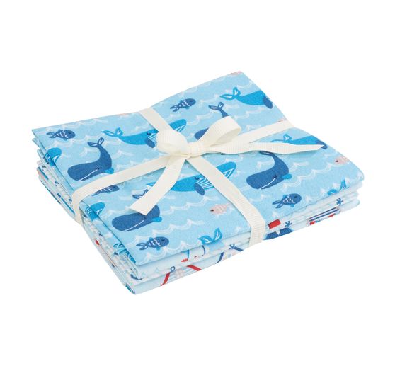 Assortiment de tissus Patchy « Bord de mer »