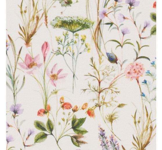Tissu coton au mètre Westfalenstoffe « Florenz – Prairie »