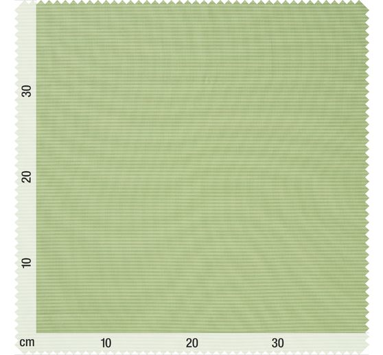 Tissu tissé au mètre Westfalenstoffe « Vichy rayures vertes »