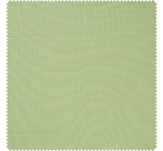 Tissu tissé au mètre Westfalenstoffe « Vichy rayures vertes »