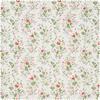 Tissu coton au mètre Westfalenstoffe « Florenz – Fougère et fleurs »