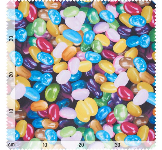 Tissu déco à motifs au mètre « Candy Drops »