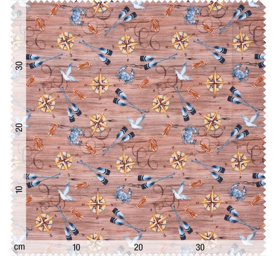 Tissu coton au mètre « Navigation »