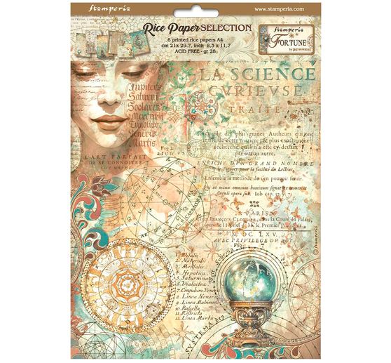 Motif straw silk assortment "Fortune"