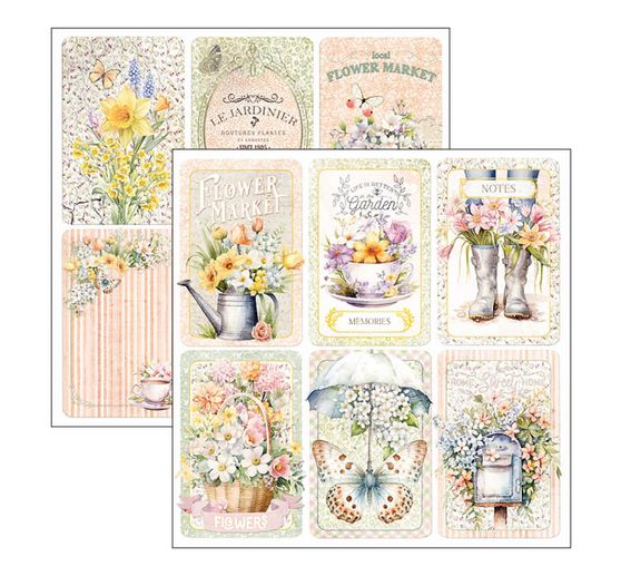 Scrapbook paper "Flower Shop"