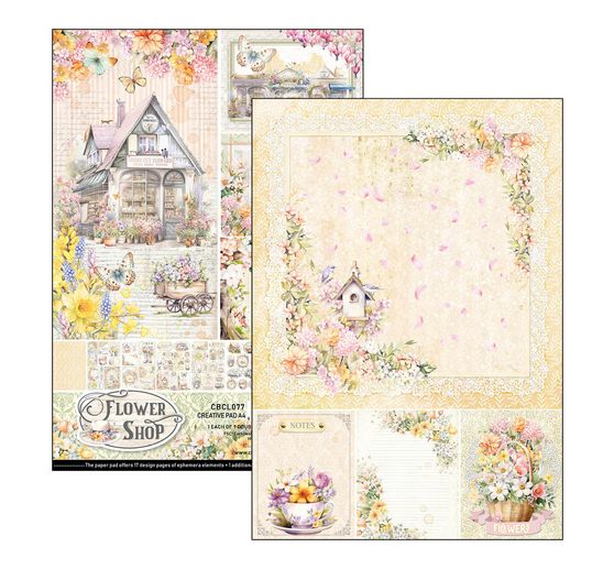 Paper set "Flower Shop"