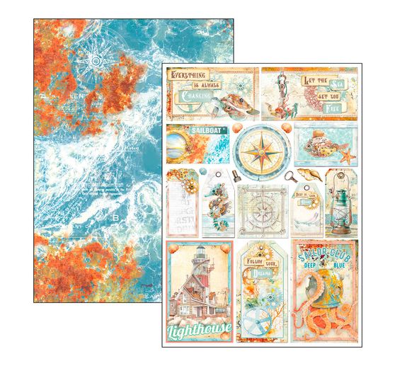 Set de papier « Coral Reef »