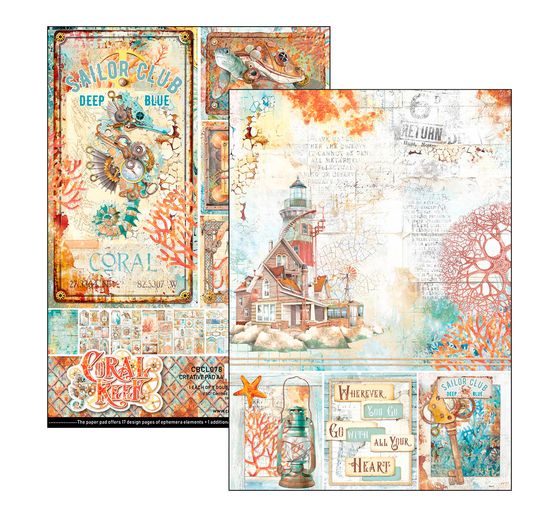 Set de papier « Coral Reef »