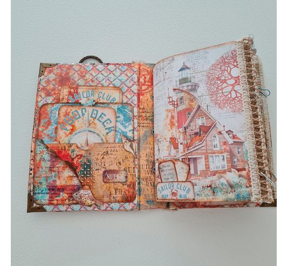 Papier scrapbooking « Coral Reef »