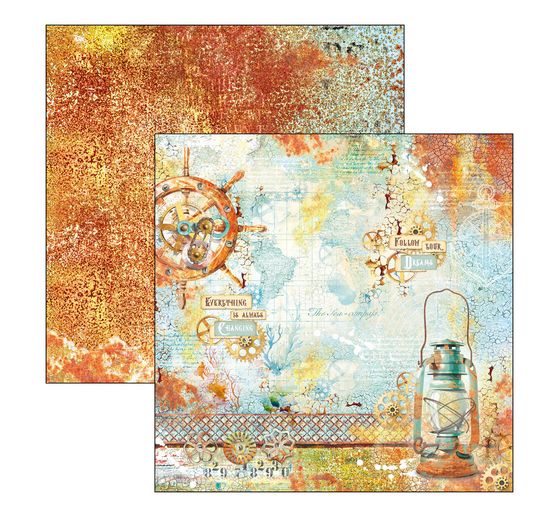 Scrapbook paper "Coral Reef"