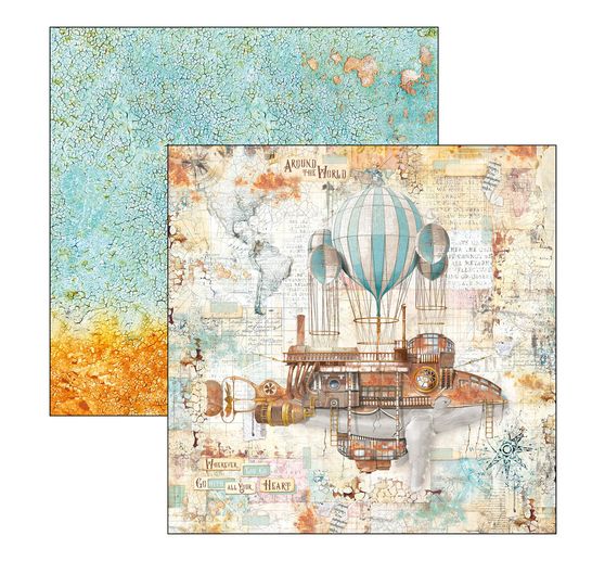 Scrapbook paper "Coral Reef"