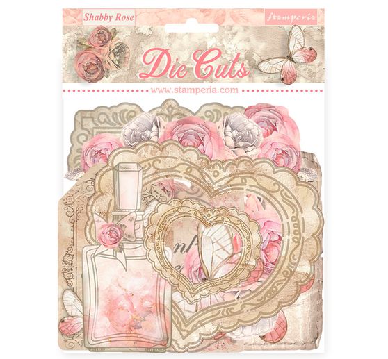 Motifs estampés « Shabby Rose »