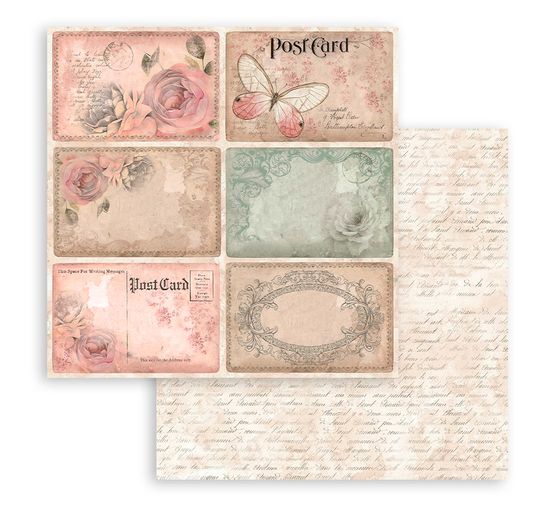 Scrapbooking Pad "Shabby Rose"