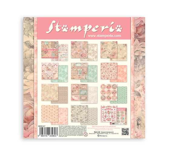 Scrapbooking Pad « Shabby Rose »