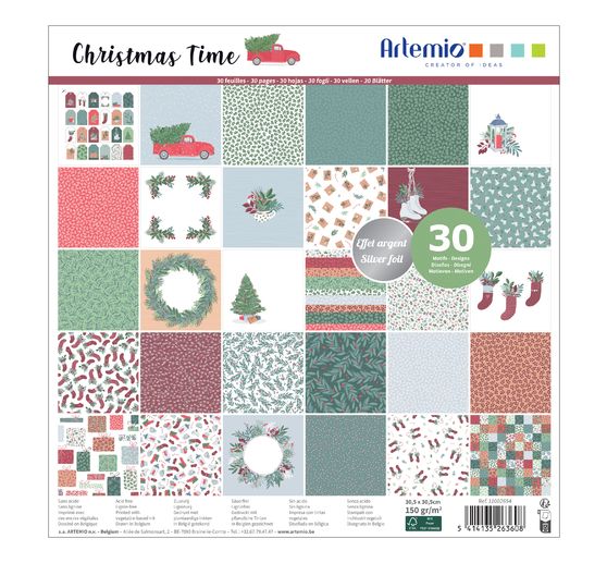 Bloc de scrapbooking "Christmas Time"
