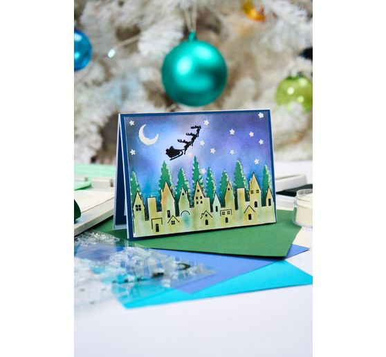 Sizzix Clear Stamp Set "Cosmopolitan - The View by Stacey Park"