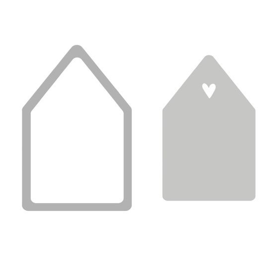 Gabarit d'estampe "Maisons"