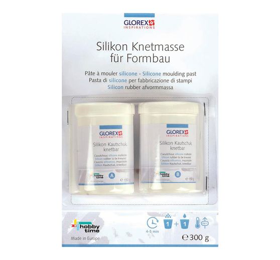 Silicone modelling past, 2-component