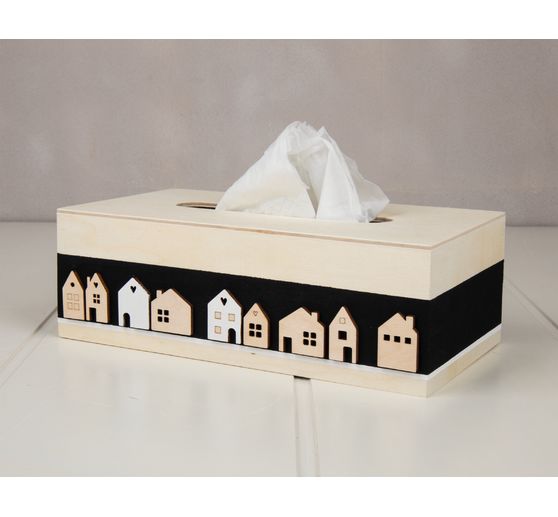 Pièces à disperser en bois « Mini-maison »