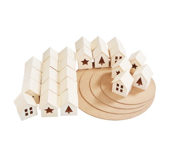 Calendrier de l'Avent VBS « Pyramide de maisons »