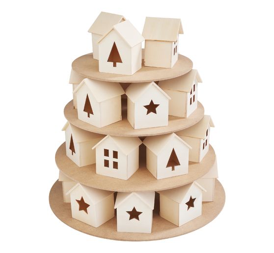 Calendrier de l'Avent VBS « Pyramide de maisons »